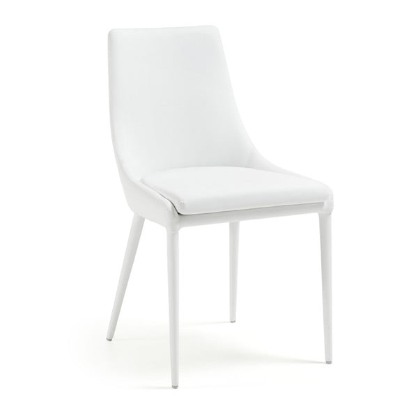 Sada 2 bílých židlí La Forma Dante