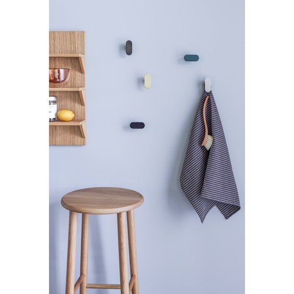 Nástěnný kovový háček ve zlaté barvě Piccolo – Hübsch-image-2