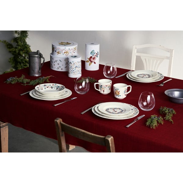 Bílý hluboký  porcelánový talíř ø 19 cm Grand Cru Cottage – Rosendahl-image-3