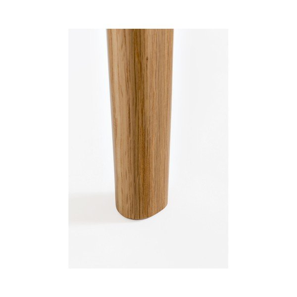Sada 2 jídelních židlí s podnožím z dubového dřeva Woodman Adra Naturo Light-image-3