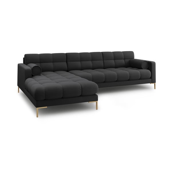 Tmavě šedá rohová pohovka (levý roh) Bali – Cosmopolitan Design-image-4