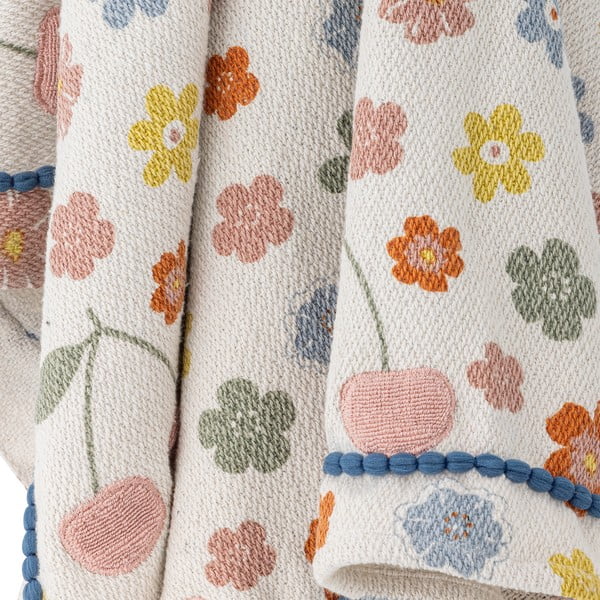 Dětská deka z recyklované bavlny 130x160 cm Cherry – Bloomingville Mini-image-2