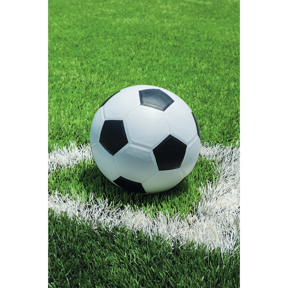 Zelená fleecová dětská deka 100x150 cm Football – Jerry Fabrics