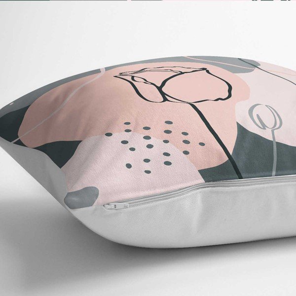 Sada 4 dekorativních povlaků na polštáře Minimalist Cushion Covers Draw Art, 45 x 45 cm-image-1