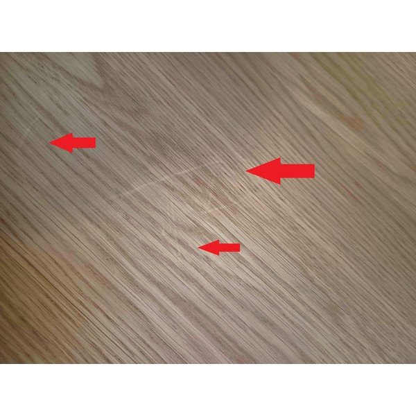 Rozkládací jídelní stůl v dekoru dubu 100x200 cm Atlantic - II. jakost – Actona-image-4