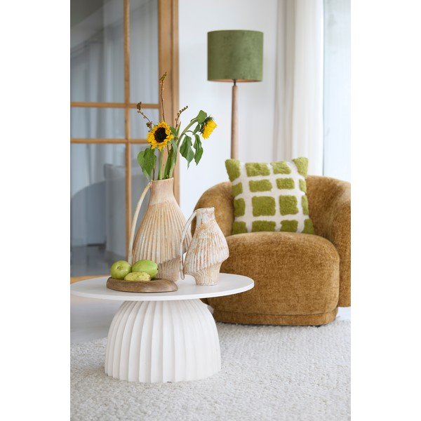 Kovový kulatý odkládací stolek ø 70 cm Veglia – Light & Living-image-1