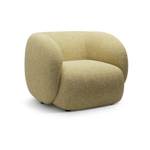 Žluté křeslo Kate – Micadoni 