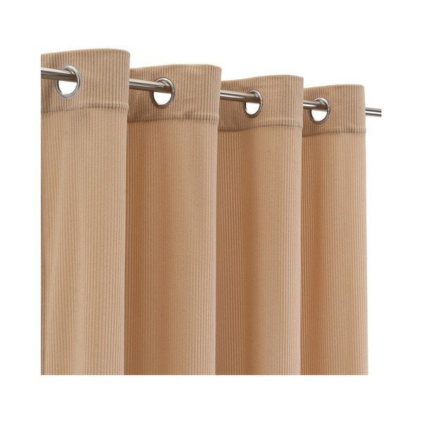 Světle hnědý manšestrový závěs 140x260 cm Merely – Casa Selección-image-2