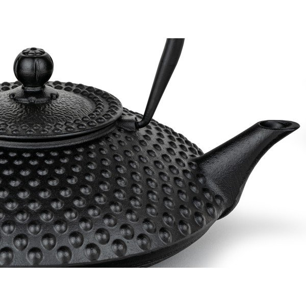 Černá konvice na čaj z litiny se sítkem 1,25 l Xilin – Bredemeijer-image-2