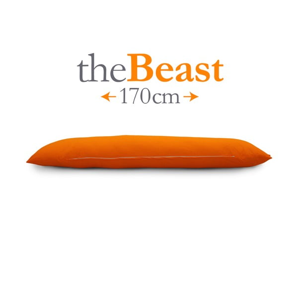 Polštář The Beast, oranžový, vhodný pro kohokoli