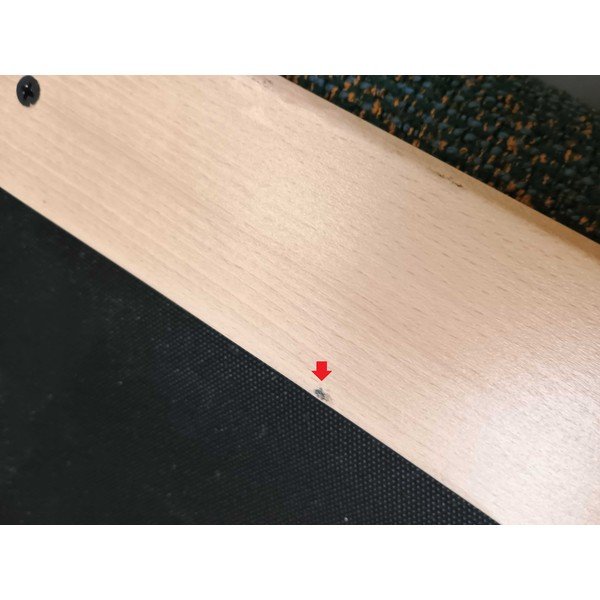 Tmavě zelená pohovka pravý roh 258 cm Ailani - II. jakost – Makamii-image-4