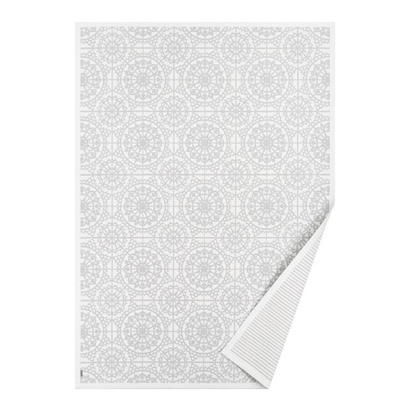 Bílý vzorovaný oboustranný koberec Narma Raadi, 230 x 160 cm