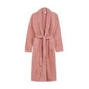 Růžový bavlněný župan velikost XS/S Terry – HIP
