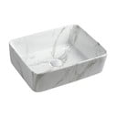 Bílé keramické umyvadlo 47,5x37,5 cm Dalma – Sapho