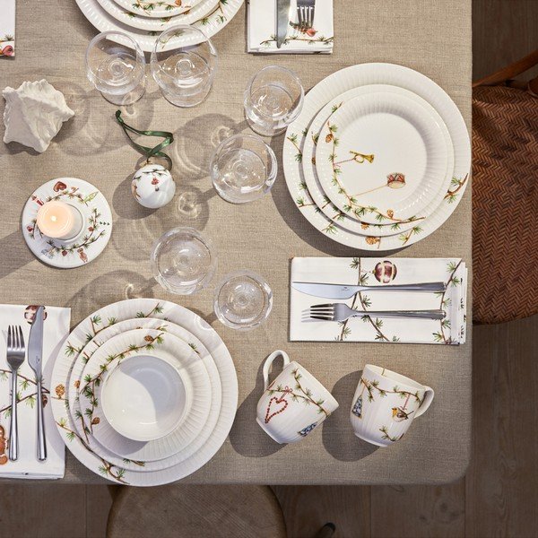 Textilní ubrousky v sadě 4 ks Hammershøi – Kähler Design-image-1