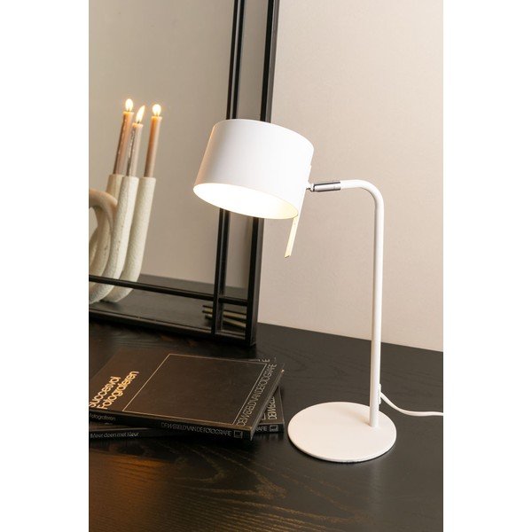 Bílá stolní lampa Leitmotiv Shell, výška 45 cm-image-1