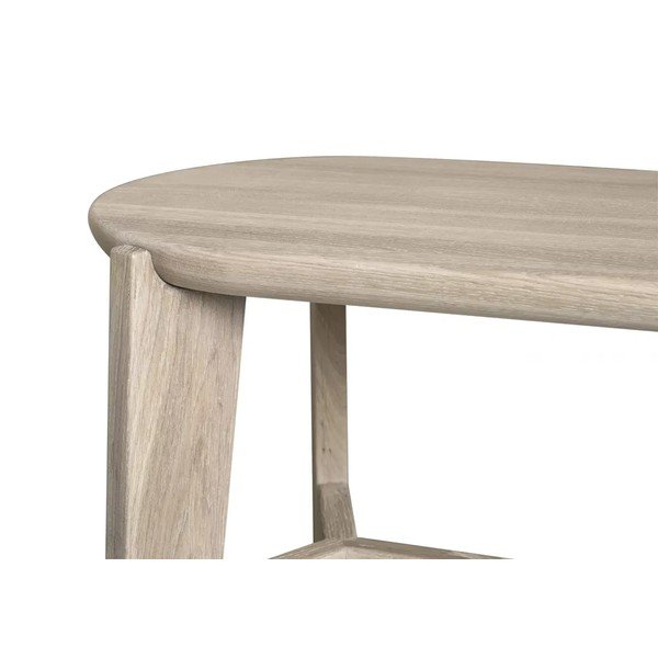 Dřevěná lavice v přírodní barvě Eli – Blomus-image-2