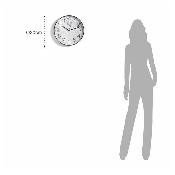 Nástěnné hodiny ø 30 cm Basic - Tomasucci-image-2