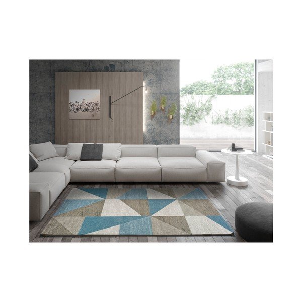 Koberec vhodný i na ven Universal Fusion Grisso Azul, 160 x 230 cm-image-1