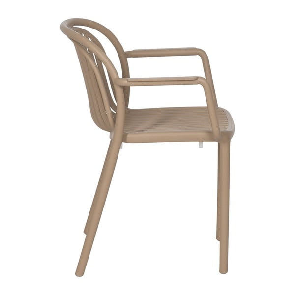 Béžová plastová jídelní židle Alia – Ixia-image-3