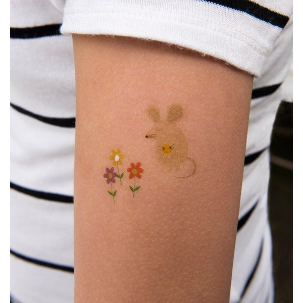 Sada 2 listů s dočasných tetování Rex London Rusty And Friends-image-1