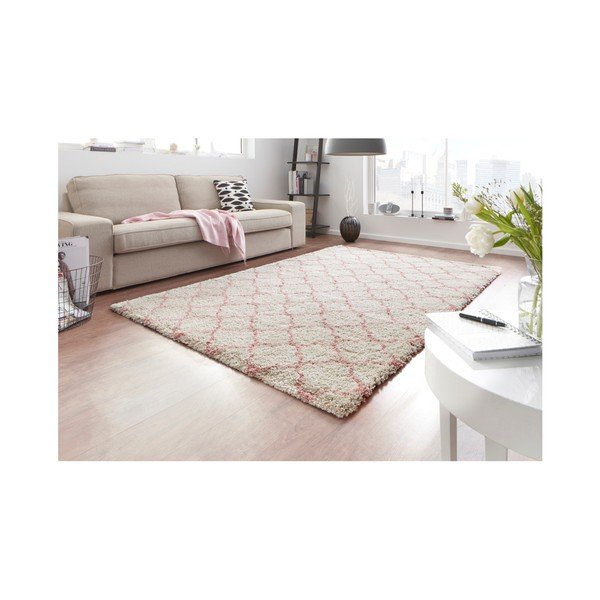 Krémovorůžový koberec Mint Rugs Grace Creme Rose, 200 x 290 cm-image-2