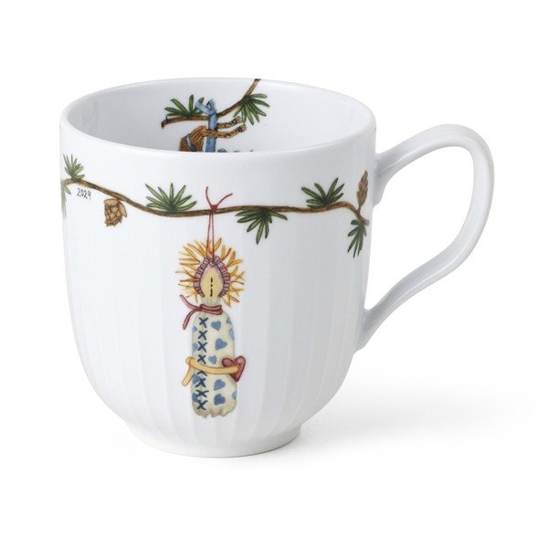 Bílý porcelánový hrnek s vánočním motivem 330 ml Hammershøi Christmas – Kähler Design