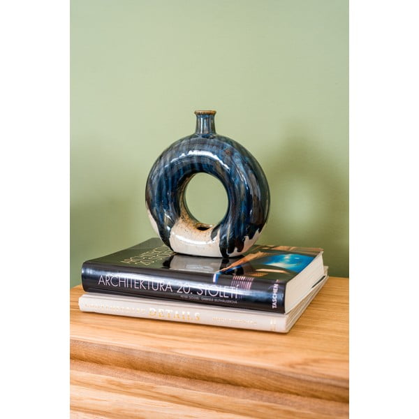 Černá kameninová váza Bloomingville Baldvin-image-3