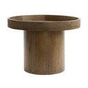 Kulatý odkládací stolek z mangového dřeva ø 60 cm Kalomo – Light & Living