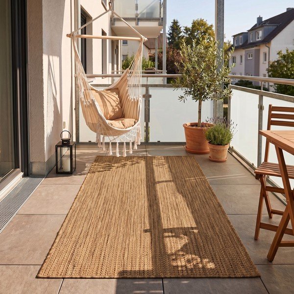 Hnědý vnitřní a venkovní koberec 80x150 cm Mira 1450 – Ayyildiz Carpets-image-1