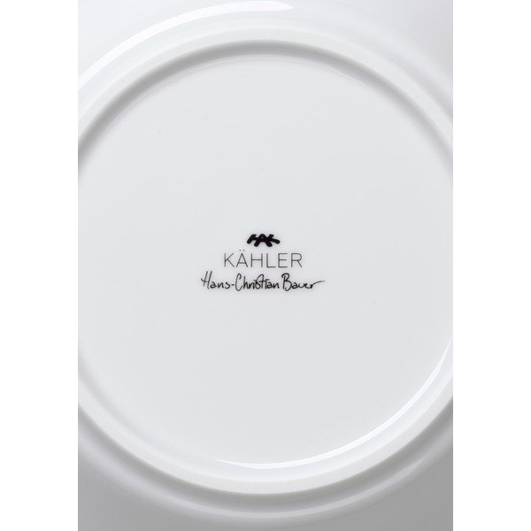 Bílý porcelánový polévkový talíř Kähler Design Hammershoi, ⌀ 21 cm-image-3