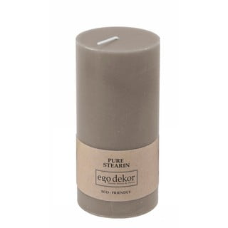 Béžově hnědá svíčka Eco candles by Ego dekor Friendly, doba hoření 50 h