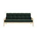 Manšestrová variabilní pohovka Karup Design Grab Raw Dark Green