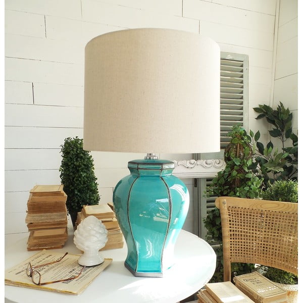 Stolní lampa Park Turquoise