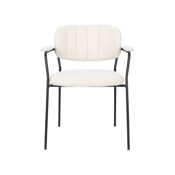 Bílé jídelní židle v sadě 2 ks Jolien – White Label-image-2