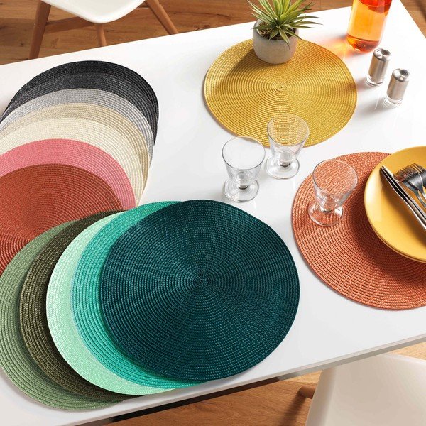 Plastové prostírání ø 35 cm Zebulon – douceur d'intérieur-image-1