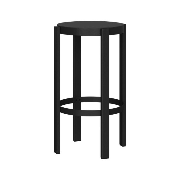 Černá ocelová stolička Doon – noo.ma