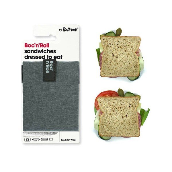 Svačinová kapsa Boc'n'Roll ECO, šedá-image-2