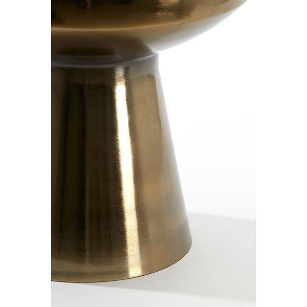 Kovový kulatý odkládací stolek ø 38 cm Dakwa – Light & Living-image-2