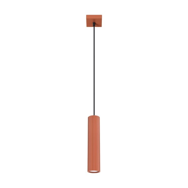 Závěsné svítidlo v cihlové barvě Gleam – Nice Lamps