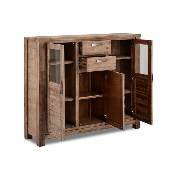 Komoda z akáciového dřeva Furnhouse Alaska-image-2