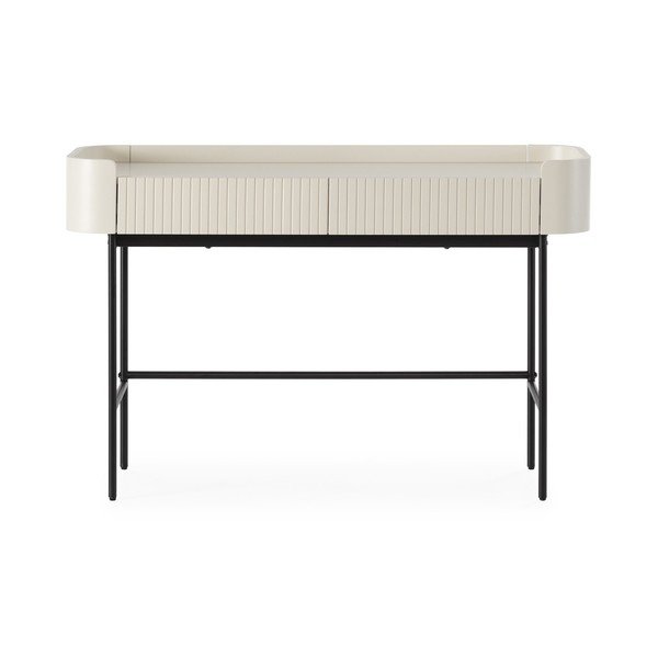 Krémový konzolový stolek 40x120 cm Willa – MOME