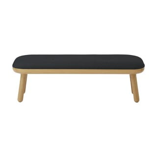 Antracitová lavice Paff Low – UMAGE