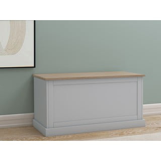 Šedá truhla 90x45 cm Binz – Støraa