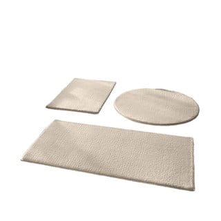 Béžové koupelnové předložky v sadě 3 ks 50x90 cm – Mila Home