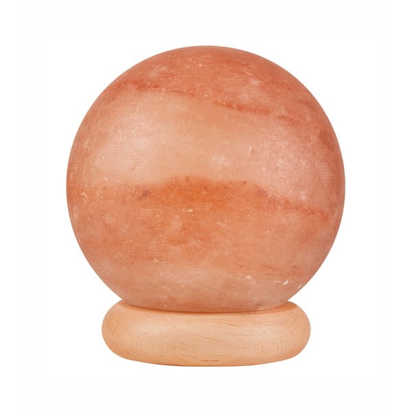 Oranžová solná lampa, výška 16 cm Sally – LAMKUR-image-3