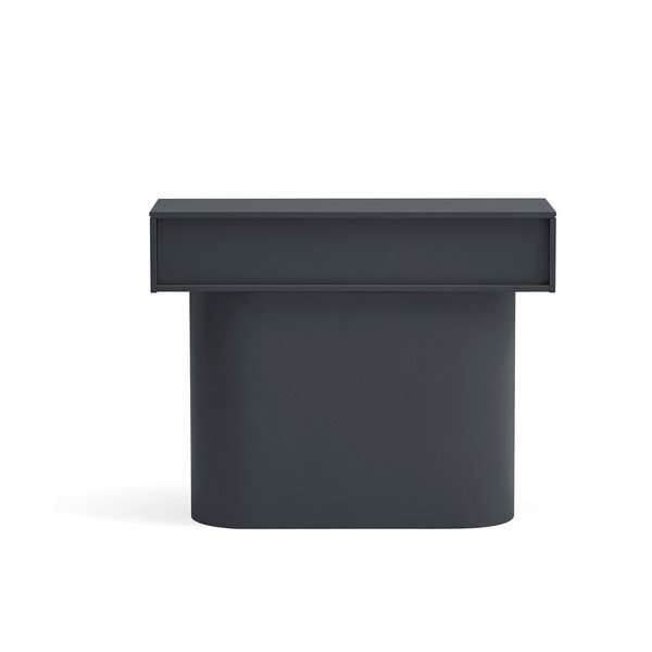 Antracitový konzolový stolek 36x100 cm Totem – Teulat-image-4