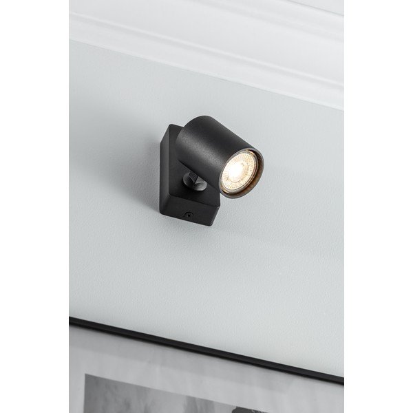Černé bodové svítidlo ø 6 cm Santo – GTV-image-1
