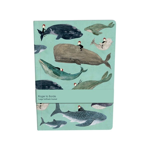 Zápisník 128 stránek Whale Song – Roger la Borde