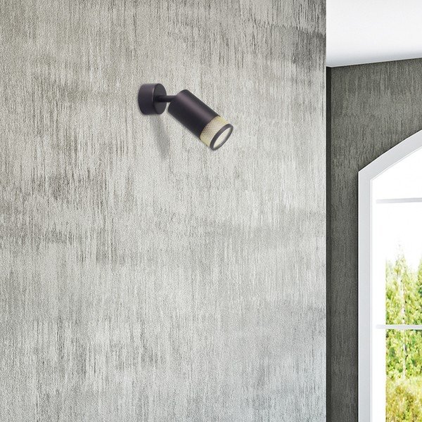 Černé nástěnné svítidlo Flin – Candellux Lighting-image-1
